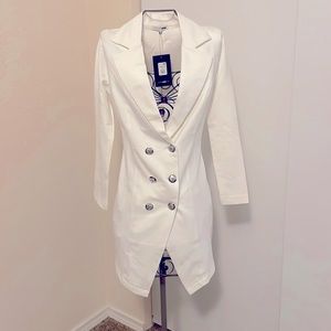 Fashion Nova Bossing Around Mini Blazer Dress